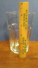 LIBBEY DURATUFF Gibraltar 8-Panel 5″ Vintage Tumbler Glass