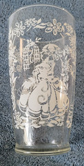 Vintage Southern Belle Drinking Glasses 7″ Tall Excellent Condition