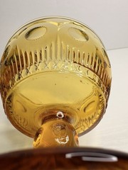 MCM Bartlett Collins St Genevieve Amber Champagne Sherbet Glass Replacement