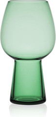 Phoebe Goblet Beverage Glass, Set of 4, Sage