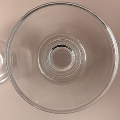 2 VTG Dansk Karin Water Goblets 7 7/8” Blown Glass Crystal MCM Kelly Simpson EUC