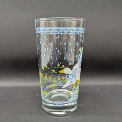 Anchor Hocking 1987 Farm Country Tumbler Drinking Glass Goose Design Vintage