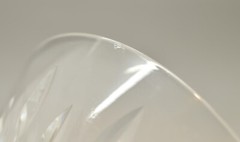 Set of 2 SIGNED Waterford Crystal Rosslare Champagne Tall Sherbet Glass 4 3/4″
