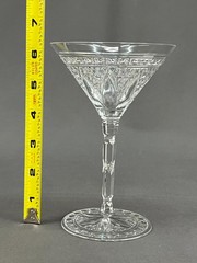 Rare Baccarat Crystal ETAMPES 6 1/4″ Champagne Tall Sherbet Glass: Rough Spot