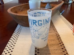 Vintage State Souvenir Glass Tumbler West Virginia……4.75”