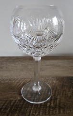 WATERFORD Crystal Millenium Prosperity Collection Balloon 8″ Wine Goblet