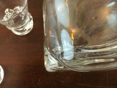 Lot Carafon And 5 Glasses Crystal Daum Nancy (Price Of The Lot)