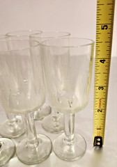 Royal Crystal Rock Cordial Glasses, Set Of 6, 4.5″ Tall, Stemmed, Pattern RCY48.