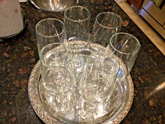 Set of 6 – Handblown 7 1/2″ Wine/Water/Ice Tea Goblets made in France