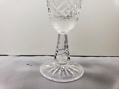 SET OF 12 WATERFORD CRYSTAL KENMARE CORDIAL / VODKA / SHOT GLASSES 3 7/8 INCH