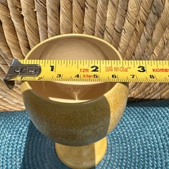 Vintage 1970 The Pottery Hawaii Wine/Water Goblet