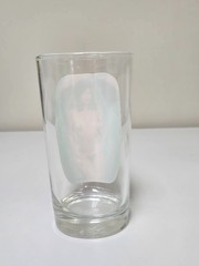 Striptease Highball Glasses w/ Original Box Vintage Adult Spencer’s Gifts