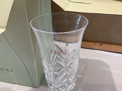 NEW IN BOX Galway Crystal Kylemore Flute Glasses Set Of 4 (10505) 8.25”