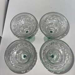 Cristal D’Arques-Durand Sombrero Margarita Glass 7.5″ Tall Set of 4