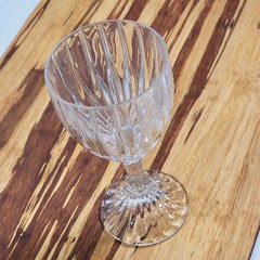 Mikasa Park Lane Lead Crystal Wine Glass Goblet 6 3/8″ SN101 Germany EUC
