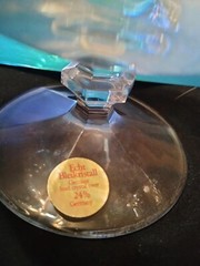 set of 2 German crystal Desiree brandy snifters
