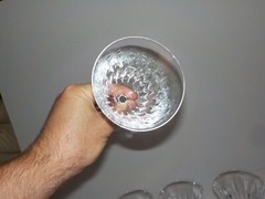 6 MIKASA INTERLUDE 8 3/8″ Water Goblets discontinued pattern Glasses