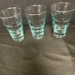 Libbey Ripple Aqua Cooler Highball Glasses Set Of 6 Vintage Saturn Optic MCM