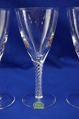 Stuart Ariel (4) Wine Glasses, 6 1/2″, New with Tag (B5)