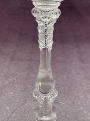 1 Cambridge Crystal Rose Point Liquor Cocktail Glass 6″ Height HOLDS 3 OZ