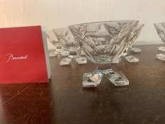 9 Wine Glasses Model Saint Hubert Crystal Baccarat (Price per Unit)