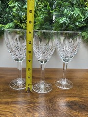 Waterford Crystal Araglin Wine Glasses Set Of 3