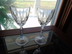 Oneida ORCHESTRA Water Goblet Lead Crystal 8 oz – Set of 2