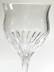 Lovely Simone by Bohemia Crystal Set of Four Wine Glasses 7 1/8″-Discontinued