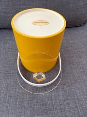 Culver Glasses Meadow Yellow Frosted Highball Bucket Brigade Ice Bucket Yellow