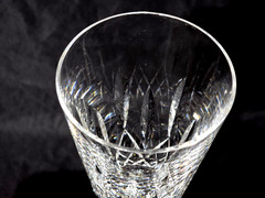 Waterford Lismore Fluted Champagne Glass 7.25″ Hand Cut Crystal Ireland