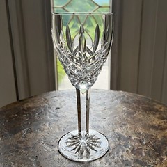 Waterford Crystal ARAGLIN Claret Claret Wine Glass Earlier Gothic Mark Imperfect