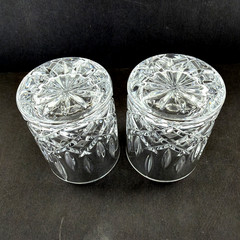 Nachtmann Noblesse Collection Single Old Fashioned Crystal Glasses Set Of 2