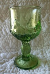 Franciscan Tiffin Cabaret Liberty Green Heavy Pressed Water Goblet(s)