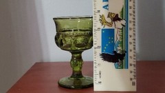 Colony Color Crown Green Liquor Cocktail Water Goblet Stemware Glass Replacement