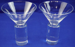 Sasaki Colonnade (2) Martini Glasses, 5 5/8″ (S5)