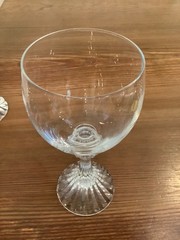 MIKASA «THE RITZ» Crystal Water Goblets / Wine Glasses 6.5” Set 2