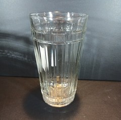 Longaberger Woven Tradition Glasses Tumblers 6″ 16 oz Clear