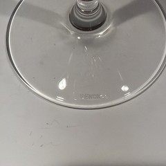Lenox «Firelight» Crystal Wine Glass with Platinum Rim