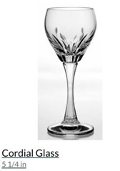 2 Mikasa Memory Cordial Goblet 5 1/4” Tall