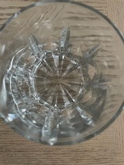 Vgt. Mikasa Berkeley Old Fashioned Whiskey Glasses Set of 4 Cut Glass Italy New