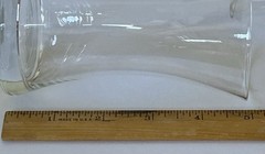 Vintage Set of 4 Blown Glass Cordial Liquor Glasses Long Stem in Glass Holder