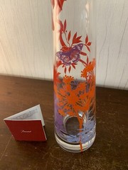 LZC Screen Printed Vase In Baccarat Crystal Model 3