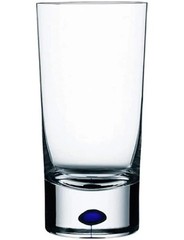 Orrefors INTERMEZZO BLUE Tall Blue Teardrop Stem 11 oz Tumbler Highball, 5 7/8″