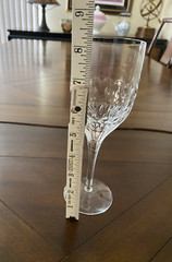 Atlantis DAHLIA Crystal 8 Oz Wine Goblet Glass 8 1/4» Tall