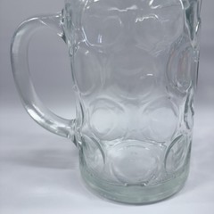 Paulaner München German Beer Stein Glass 1 Liter Dimpled Mug Oktoberfest Tankard