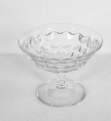 Fostoria AMERICAN PATTERN 5oz Footed Low Sherbet Elegant Glass 3 1/4″ tall