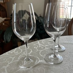 Lot Of 3 Riedel Vinum Cabernet – Merlot – Red Wine Glasses ~ 8 3/8″ Tall EC