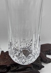 Cristal D’Arques Durand Crystal Longchamp Pattern Flat Tumbler Set 2