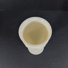 The Pioneer Woman Adeline Snow Goblet Tumbler Chalice Milk Glass White Gibson