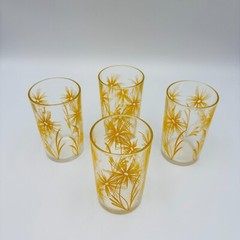 Vintage Swanky Swig Kraft Cornflower Yellow by Hazel Atlas for Kraft Foods 1947